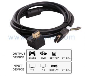 vnzane black HDMI to av cable adapter in bulk